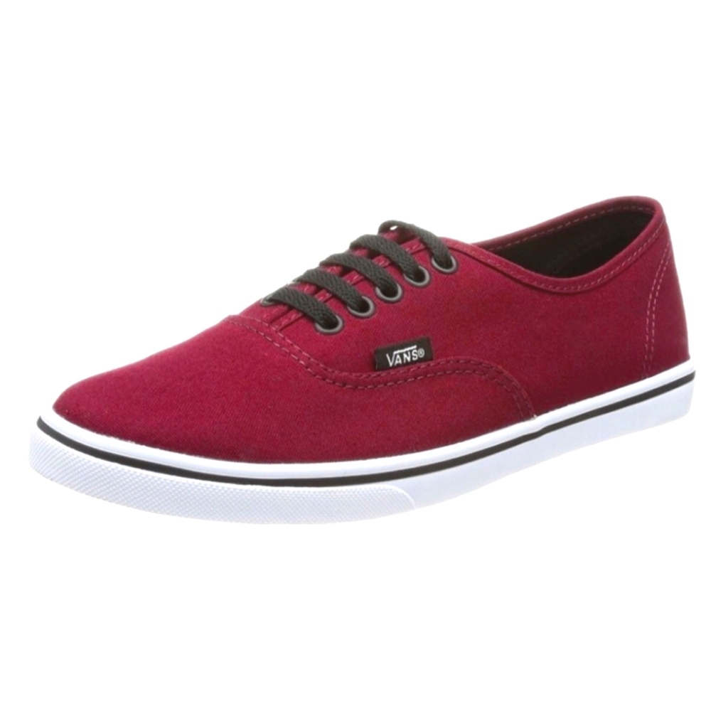 VANS Unisex Authentic Lo Pro in Oxblood/ True White Men's Sz. 5.5 Women's Sz. 7